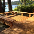 Wooden Deck Refinishing & Restoration deck after stain 140x140 Wooden Deck Refinishing & Restoration