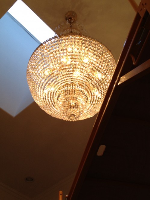 Burnaby Chandelier Cleaning Interior Window And Screen Burnaby Crystal Chandlier After Our Cleaning Was Completed